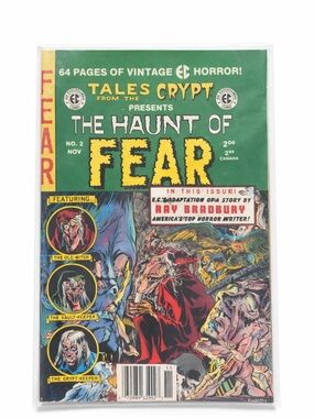Tales from the Crypt #2 EC Reprint The Haunt of Fear Ray Bradbury Horror Comic